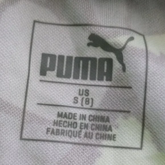 PUMA Neon Yellow Long Sleeve Shirt - Picture 6 of 6